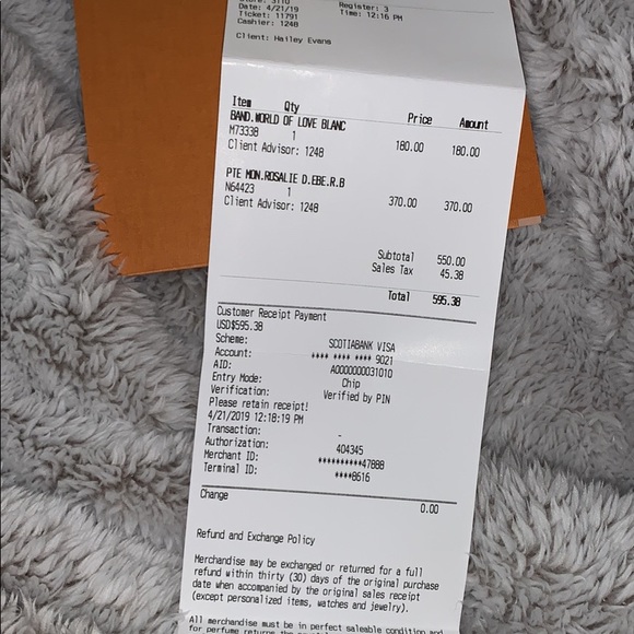 Louis Vuitton (Rosalie Coin Purse) - Picture 6 of 7